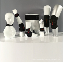 Fiberglass knee form mannequin for man elbow sports form for male hand protection form sport mannequin